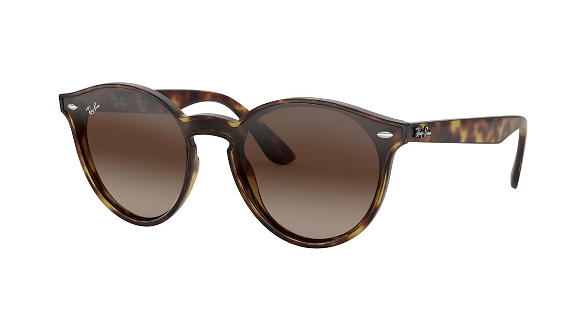 BLAZE RB4380N Sunglasses in Light Havana and Brown - Ray-Ban