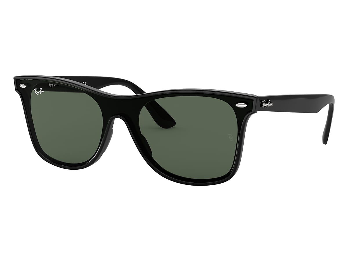 BLAZE WAYFARER Sunglasses in Black and Green - RB4440N | Ray-Ban® US