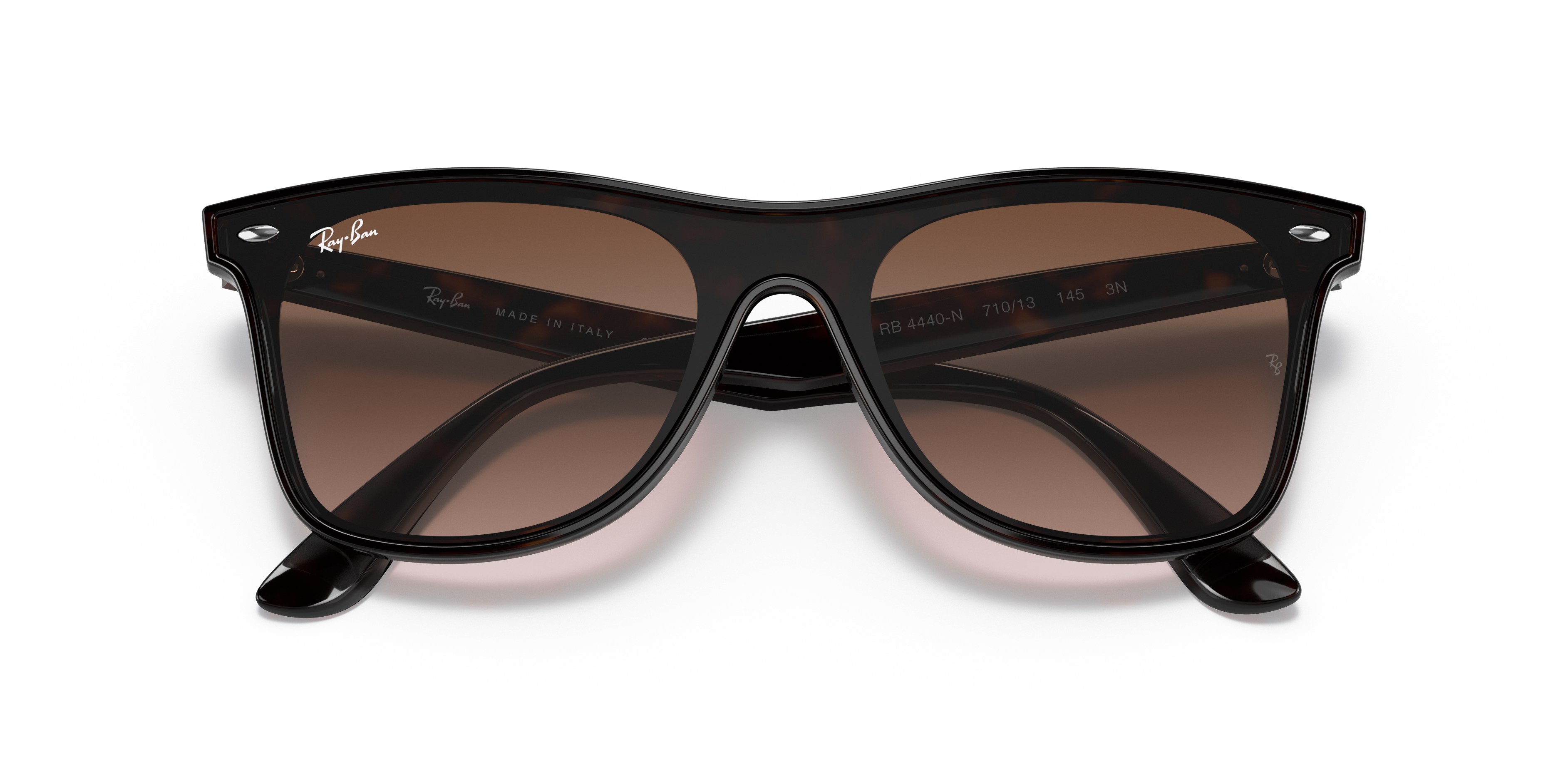 Blaze Wayfarer Sunglasses in Tortoise and Brown | Ray-Ban®