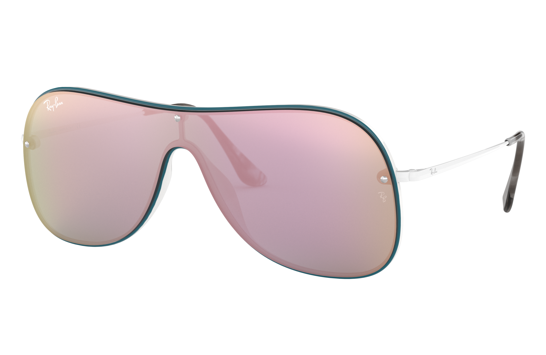 ray ban one piece lens