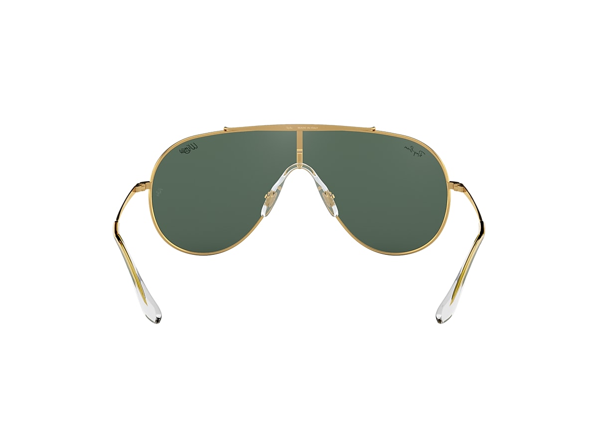 WINGS Sunglasses in Gold and Green - RB3597 | Ray-Ban® US