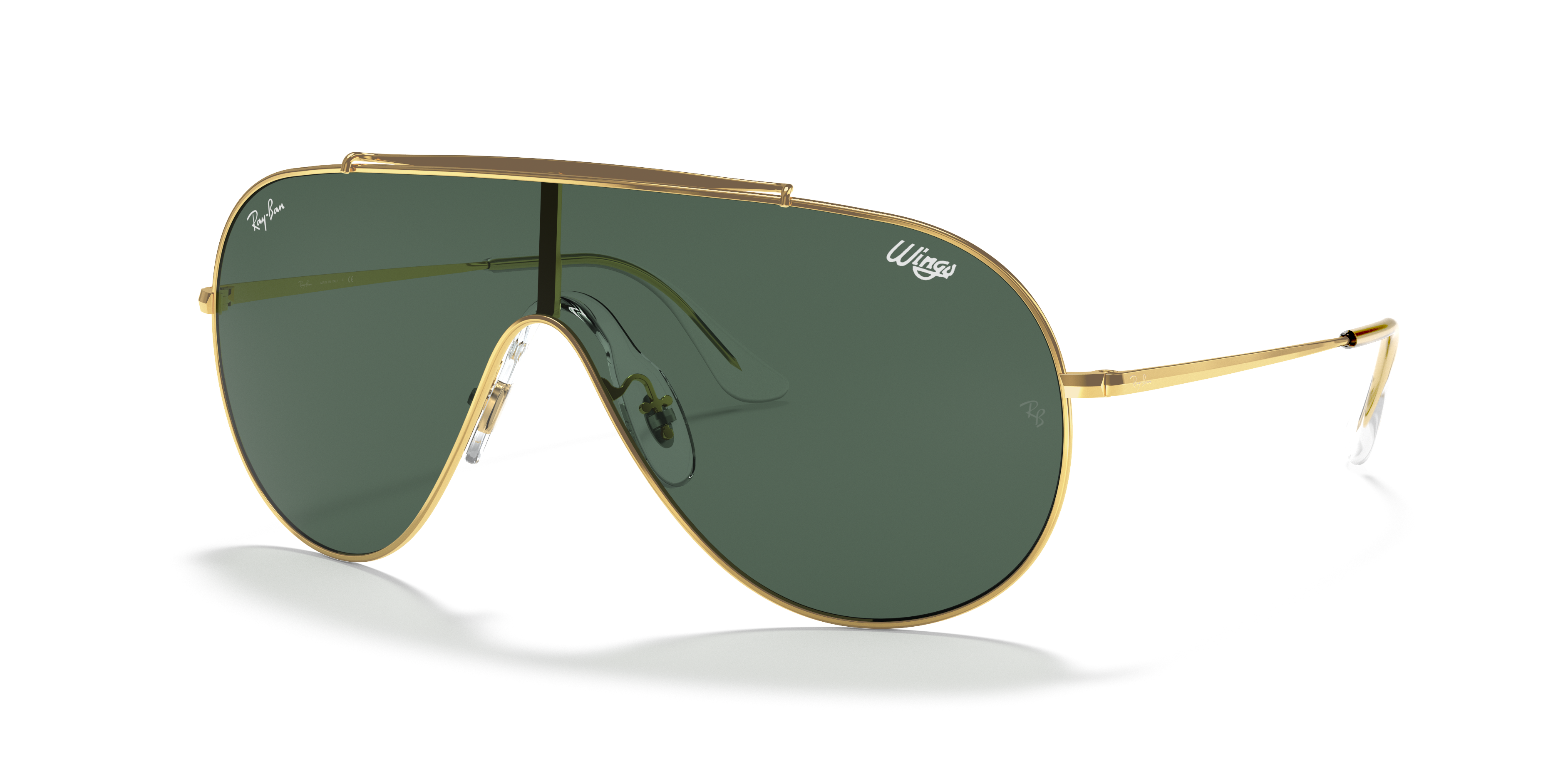 ray ban aviator wings