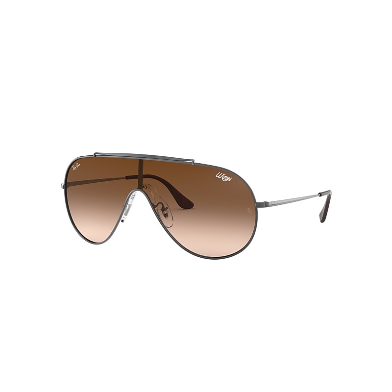 Ray-Ban Wings Sunglasses Gunmetal Frame Brown Lenses 01-33 product image
