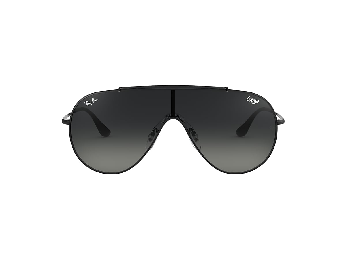 Wings Sunglasses in Black and Grey | Ray-Ban®