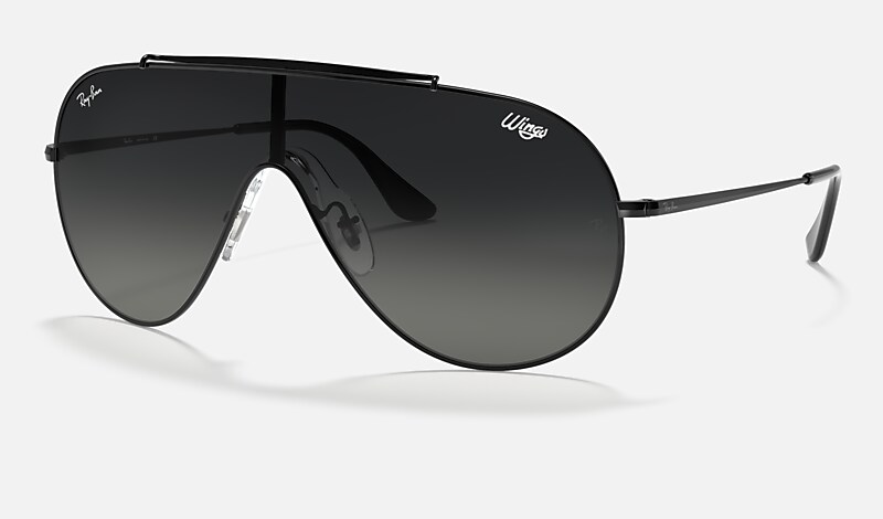 WINGS Sunglasses in Black and Grey - RB3597 | Ray-Ban® US