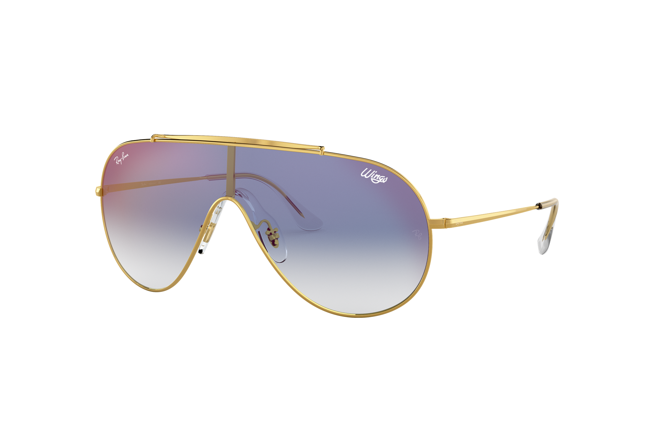 coloured ray ban aviators