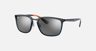 RB4303 Polarized Sunglasses in Black and G-15 Green Polarized (57