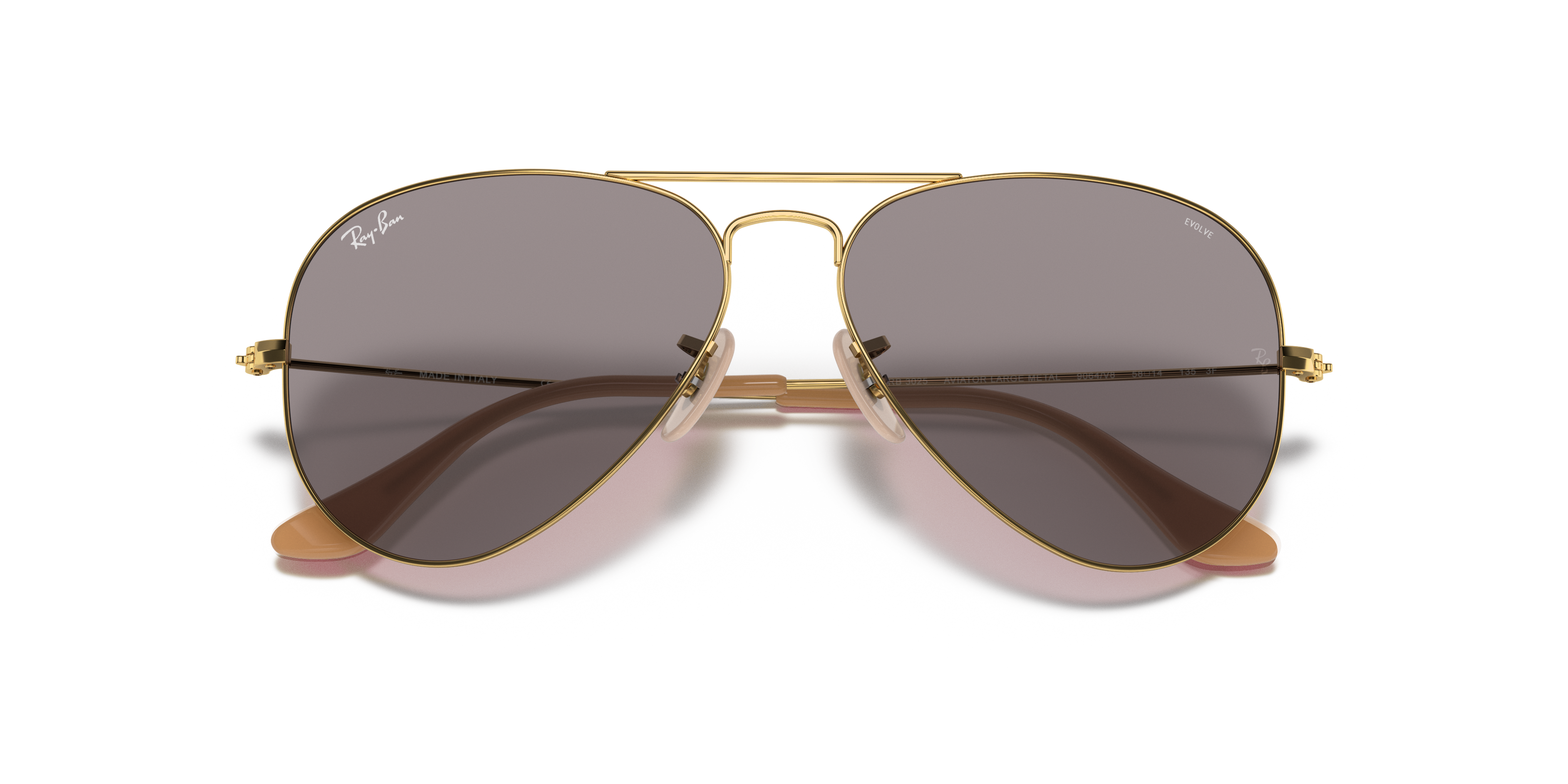 ray ban lenses with logo