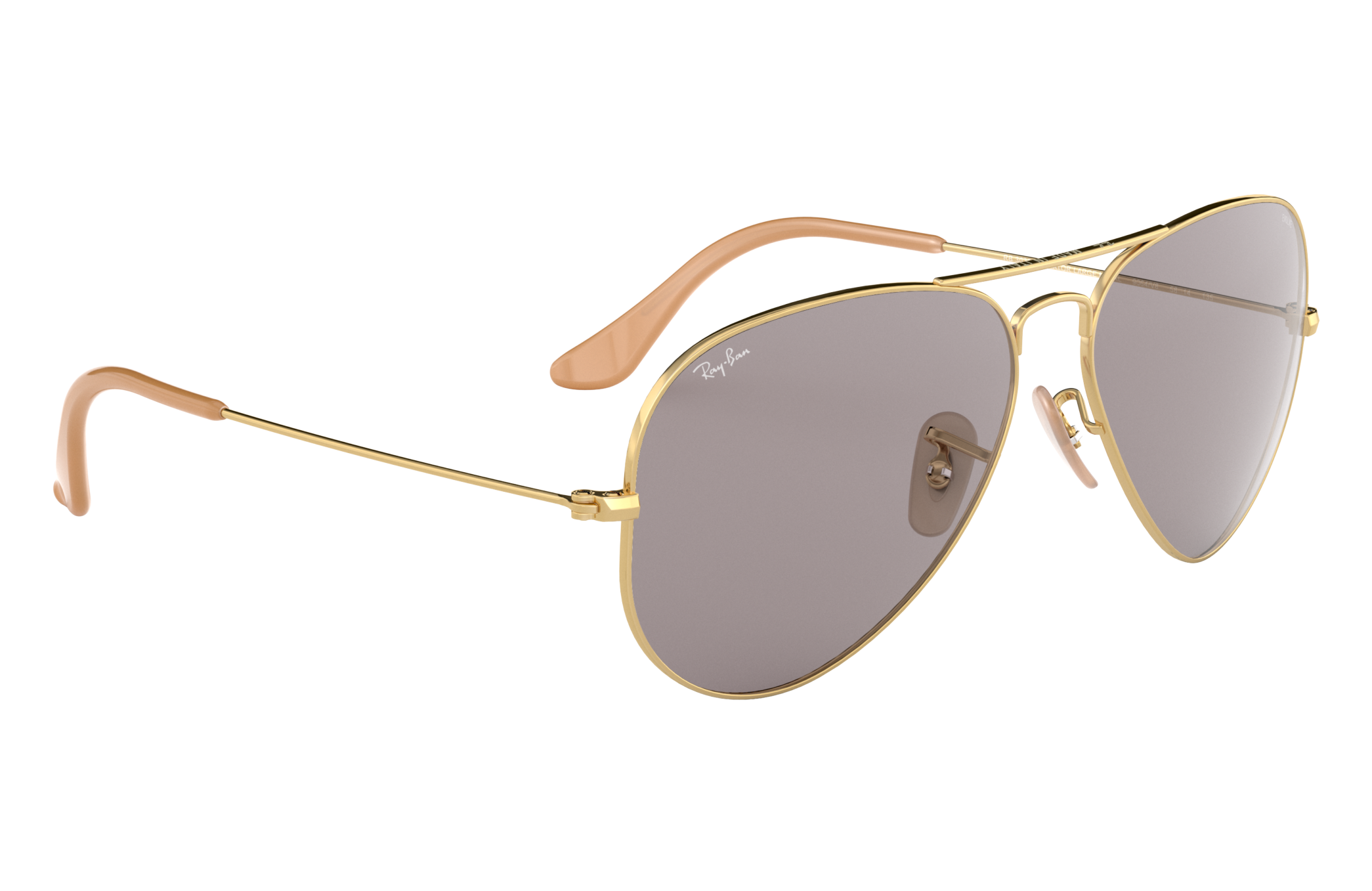 ray ban aviator washed evolve