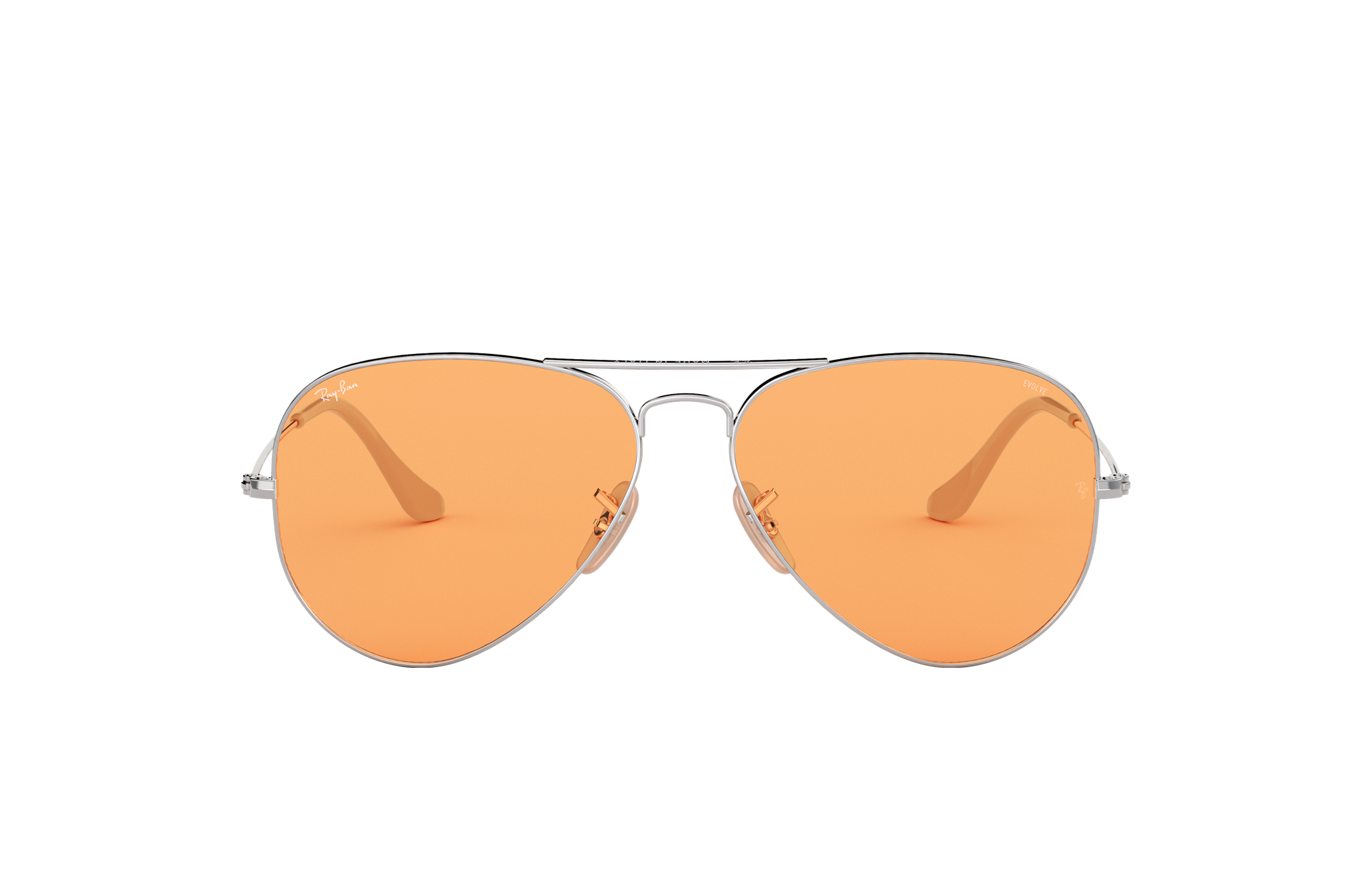 full uv400 with Orange Tint Sunglasses Brand ~ Friend or Foe Aviator Style 