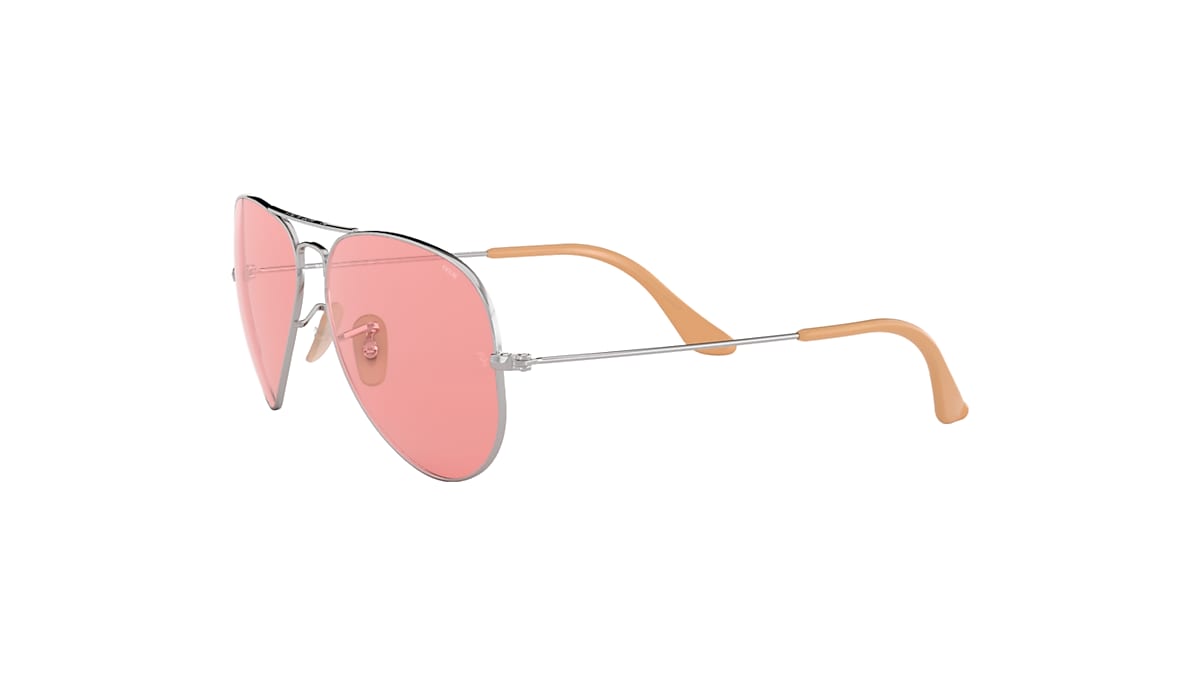 Ray ban store aviator evolve pink