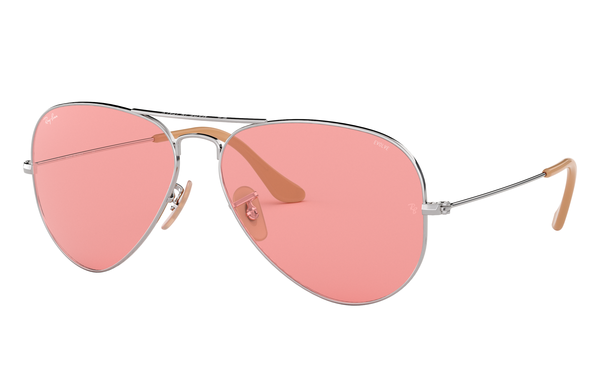 ray ban red aviator