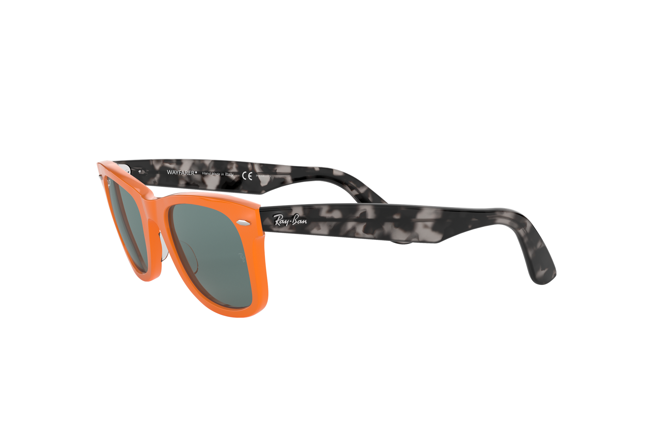 Wayfarer Pop Sunglasses in Orange and 