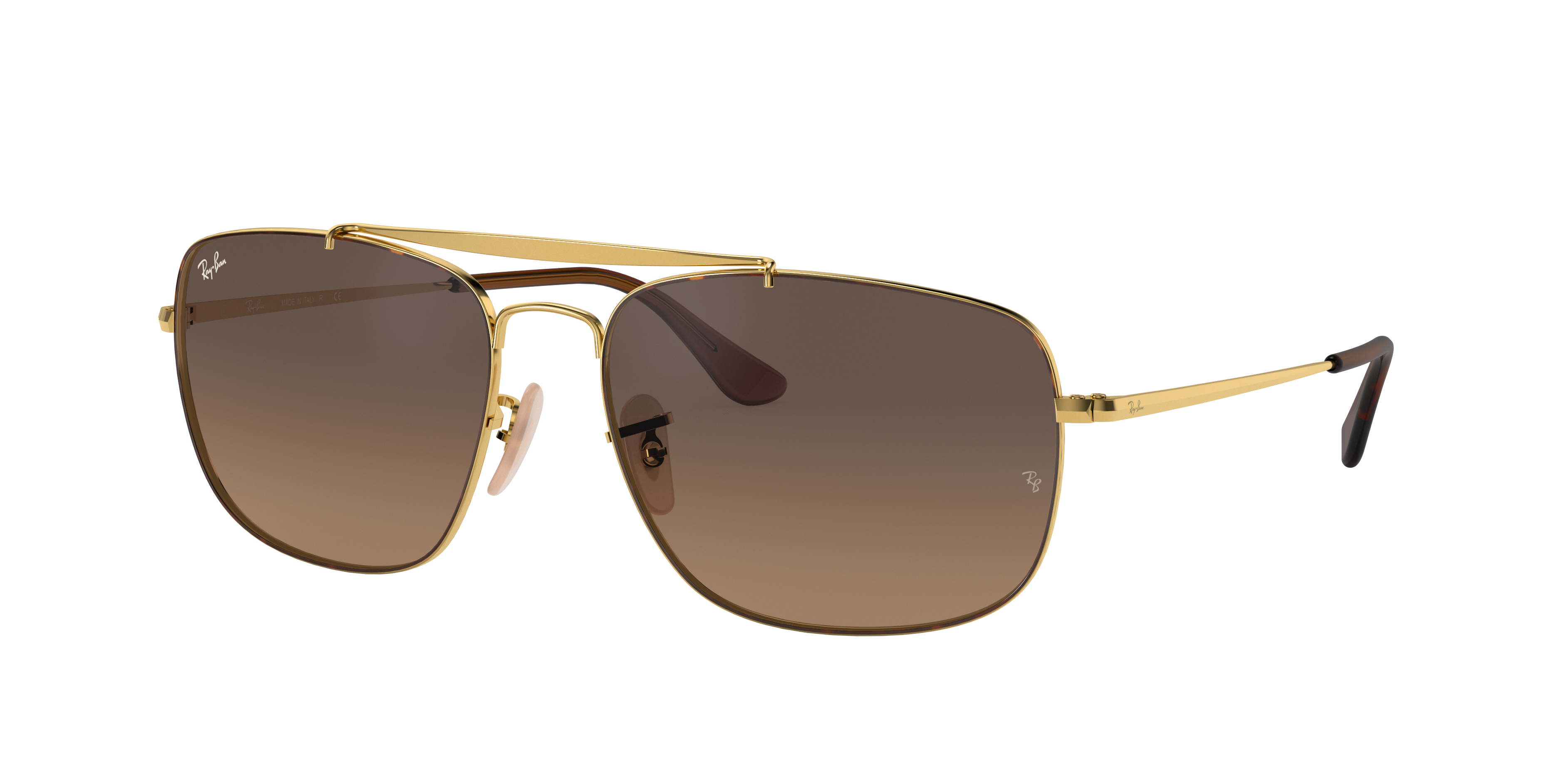 ray ban colonel gold