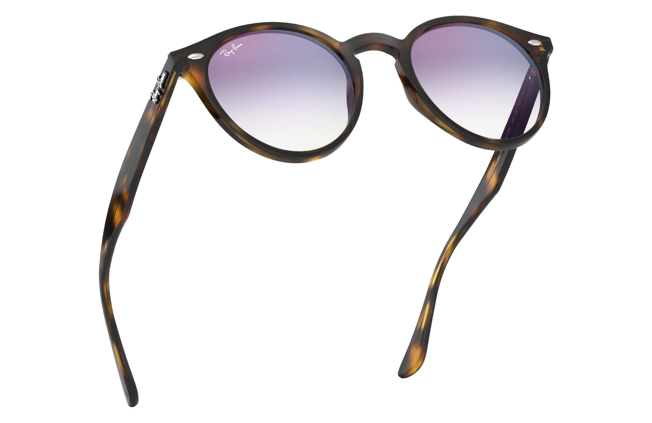 Amazon.com: Ray-Ban RB2180 Round Sunglasses, Light Havana/Light Grey  Gradient Dark Blue, 49 mm : Clothing, Shoes & Jewelry