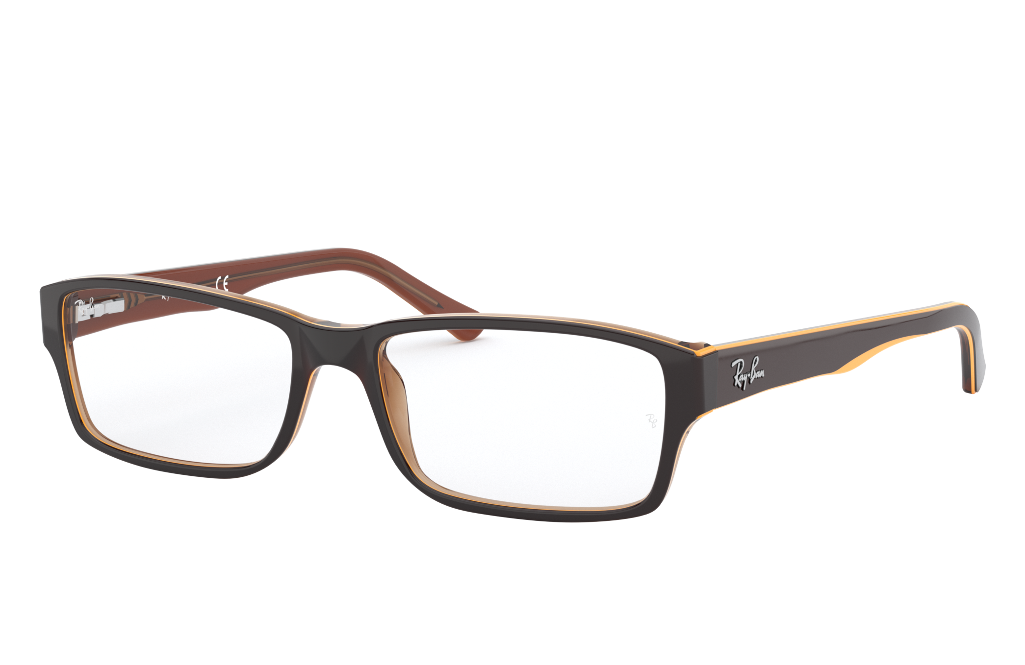 ray ban eyeglasses brown