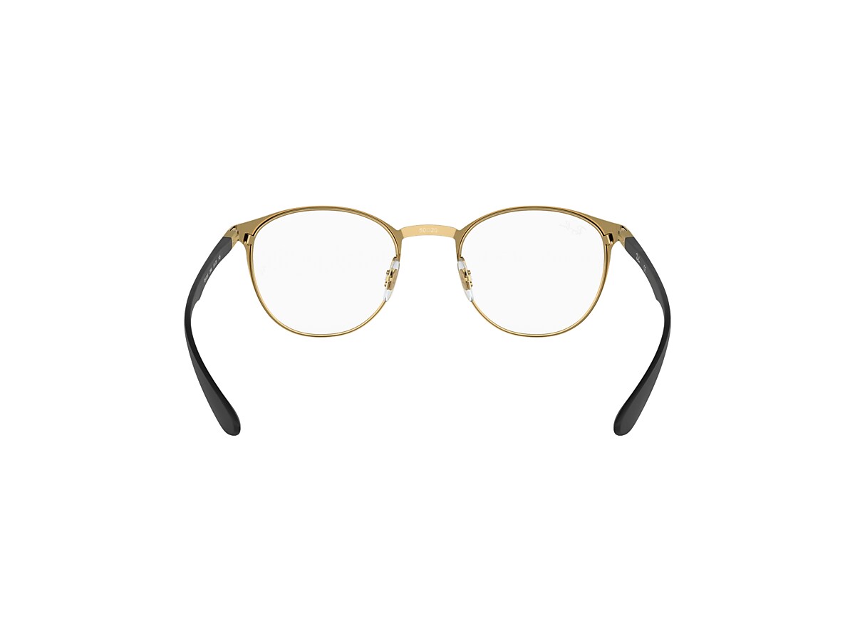 RB6375 OPTICS Eyeglasses with Black On Gold Frame - RB6375