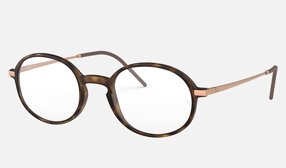 RB7153F Eyeglasses with Tortoise Frame - RB7153F | Ray-Ban®