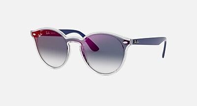 BLAZE RB4380N Sunglasses in Havana and Brown - RB4380NF  display picture 3