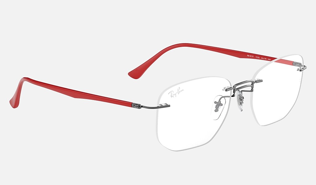 Tickling ruler Host of Rb8757 Optics Eyeglasses with Gunmetal Frame | Ray-Ban®