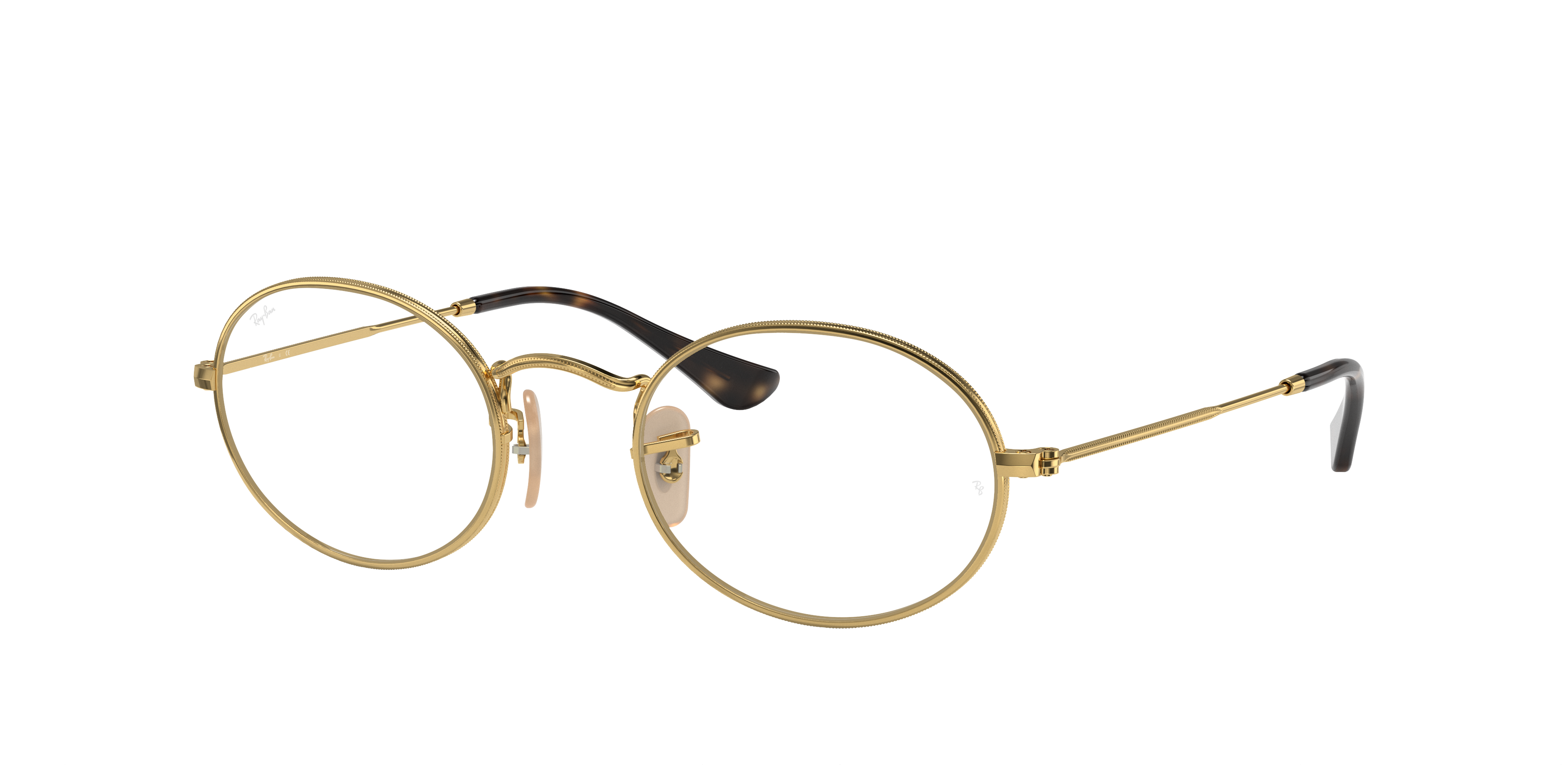 Oval Optics Eyeglasses With Gold Frame Rb3547v Ray Ban® Ca 