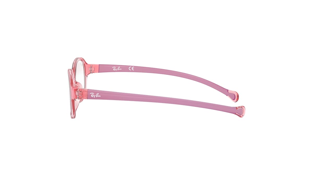 RB1587 OPTICS KIDS Eyeglasses with Transparent Light Red