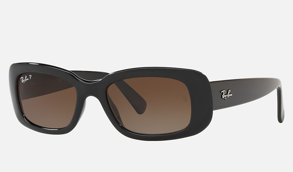 RB4122 Sunglasses in Black and Brown - RB4122 | Ray-Ban®