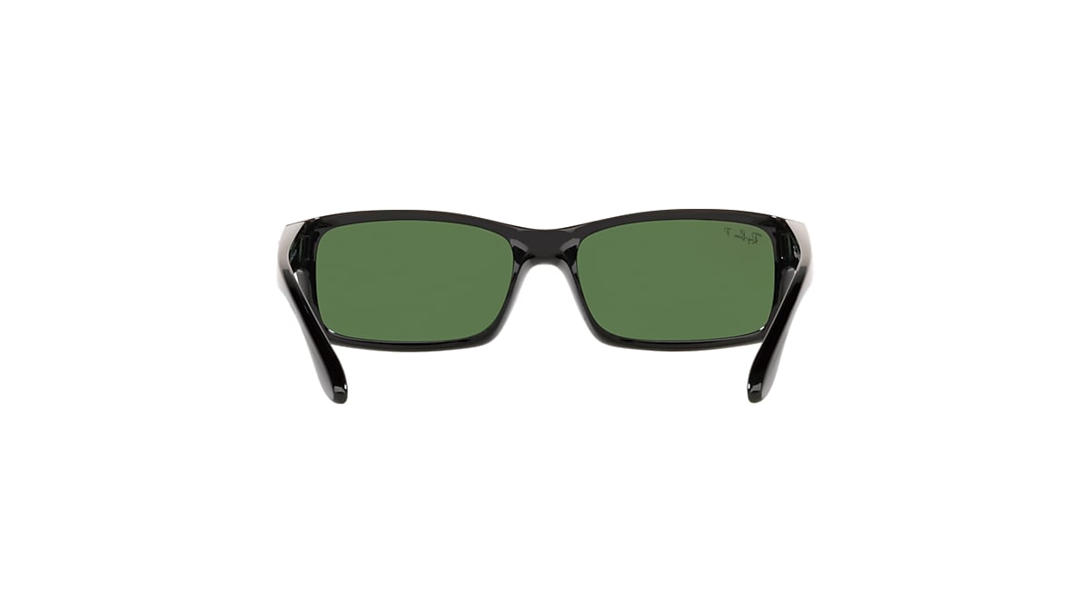 RB4151 Sunglasses in Black and Green - RB4151