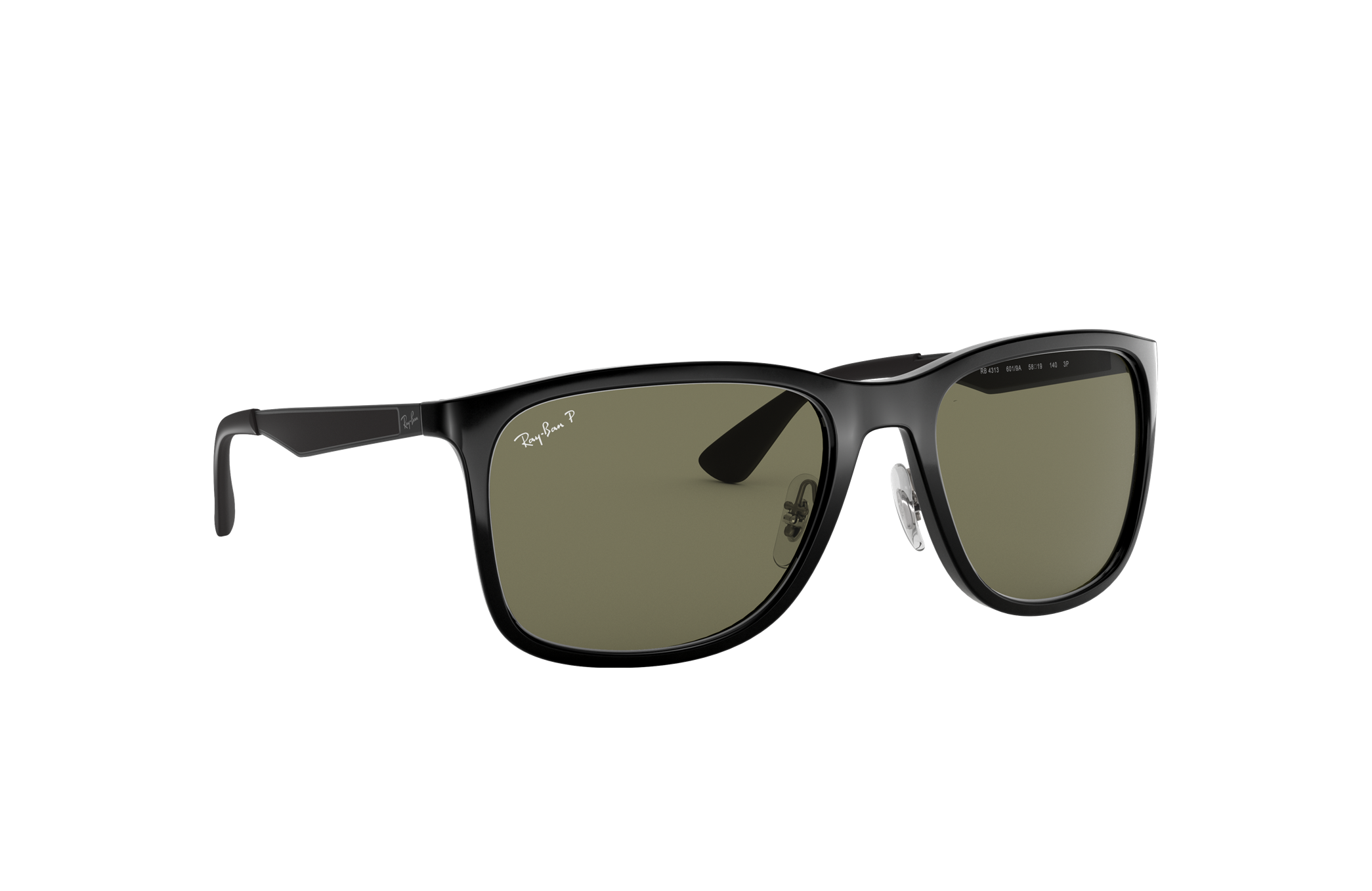 未使用 レイバン rayban rb4313 サングラス ブラックウェリントン 店舗