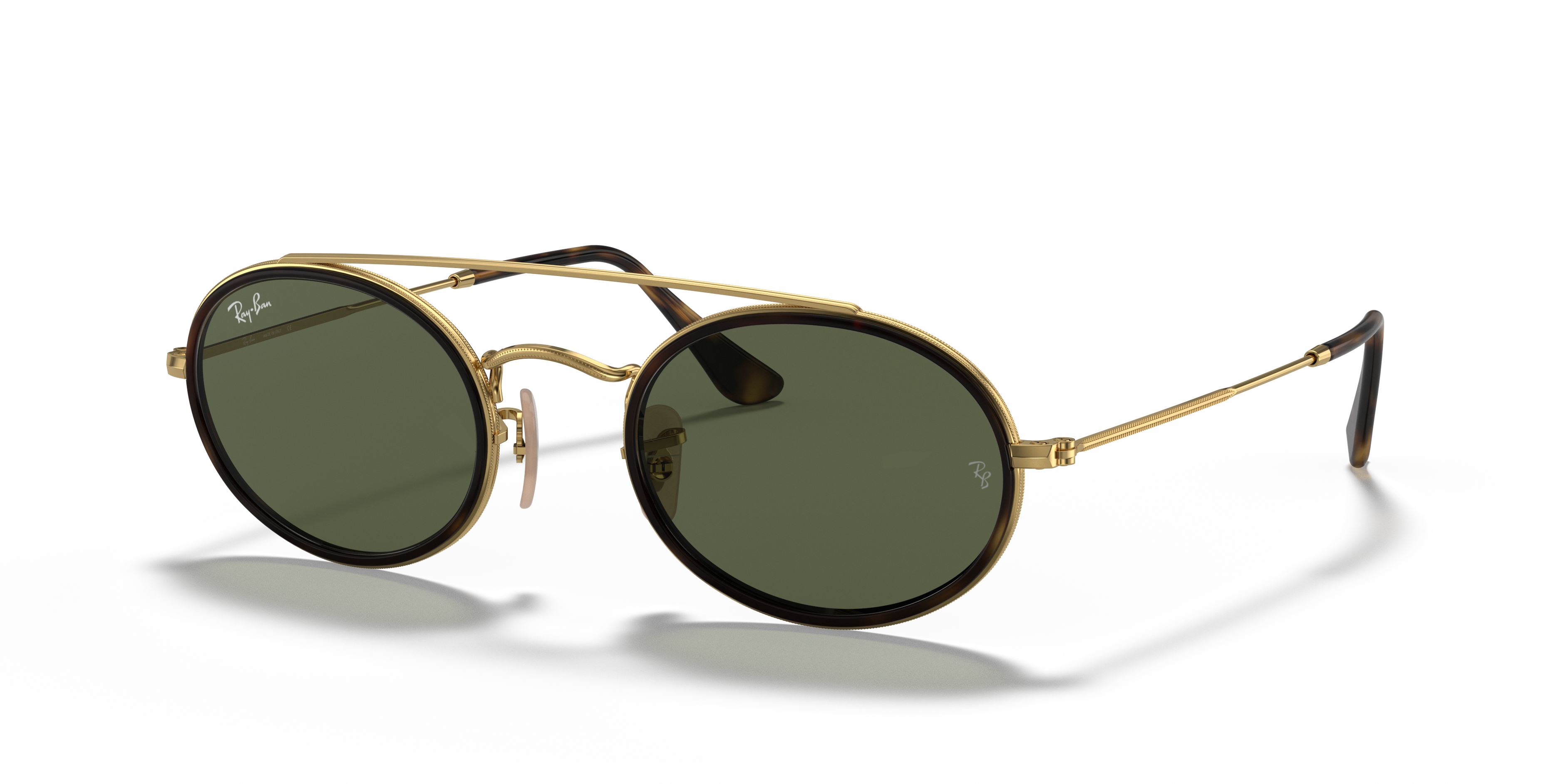 ray ban round fleck optics