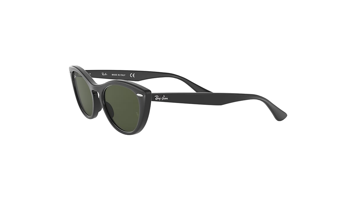 NINA Sunglasses in Black and Green - RB4314N | Ray-Ban® US