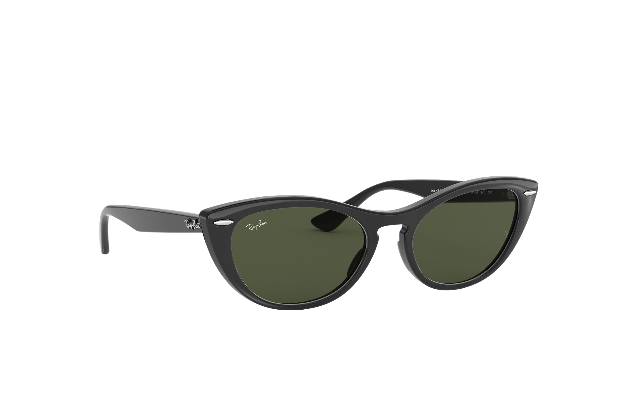 ray ban cat eye black