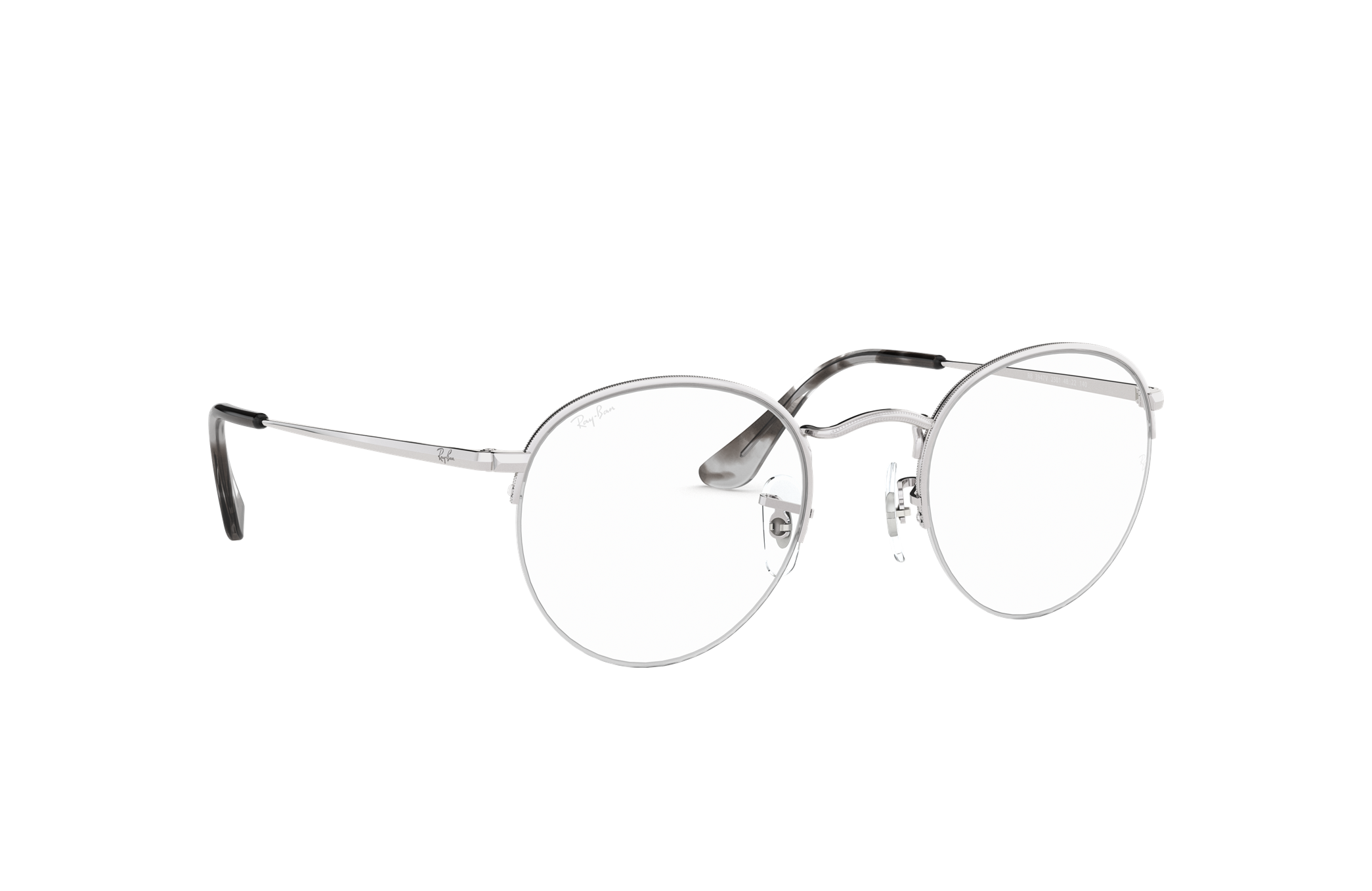 round silver eyeglass frames