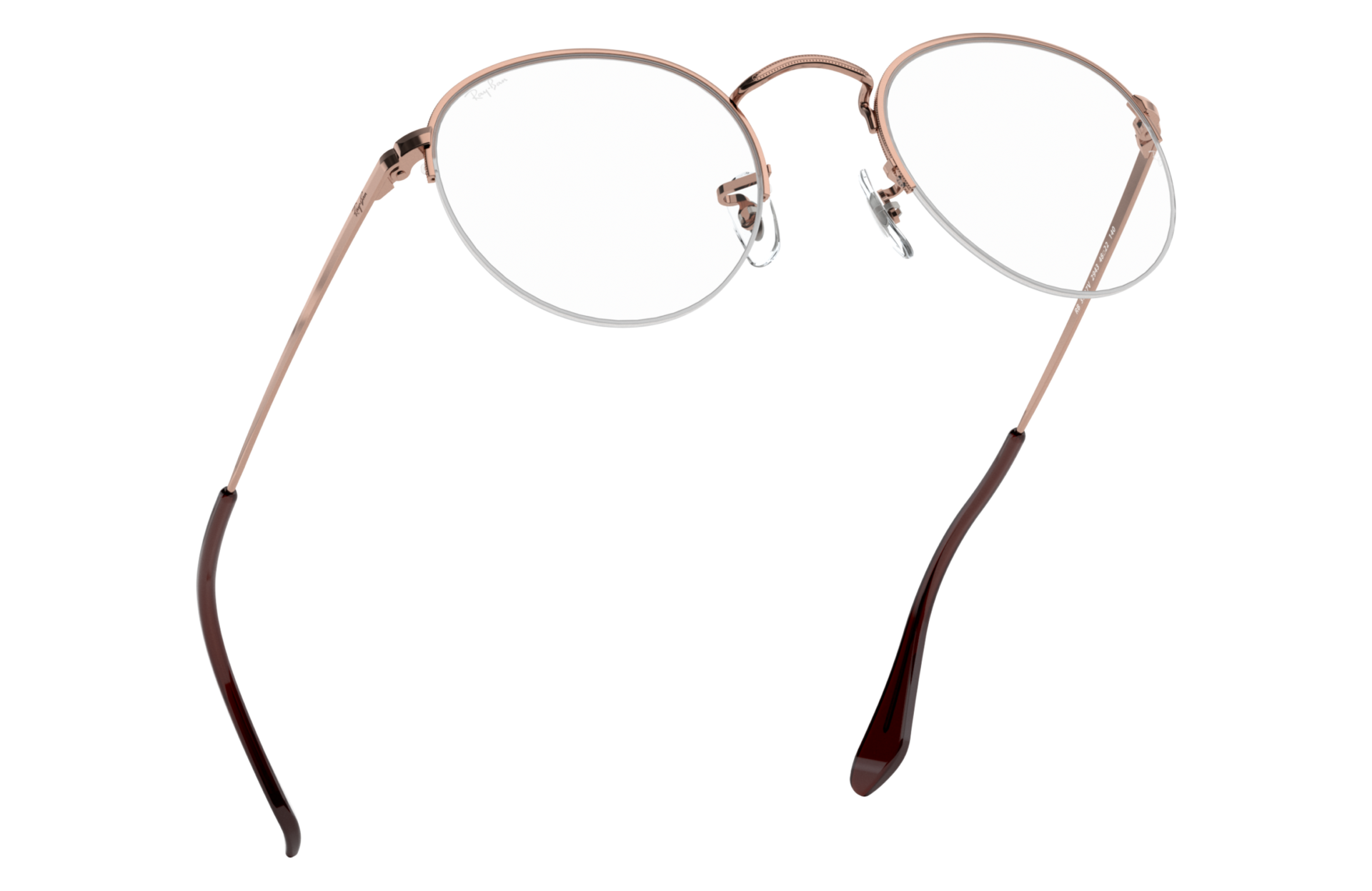 Lentes de Vista Round Gaze con Armazón Cobre | Ray-Ban®