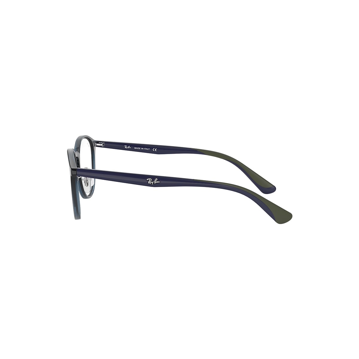 RB7156 OPTICS Eyeglasses with Transparent Dark Blue Frame - RB7156 
