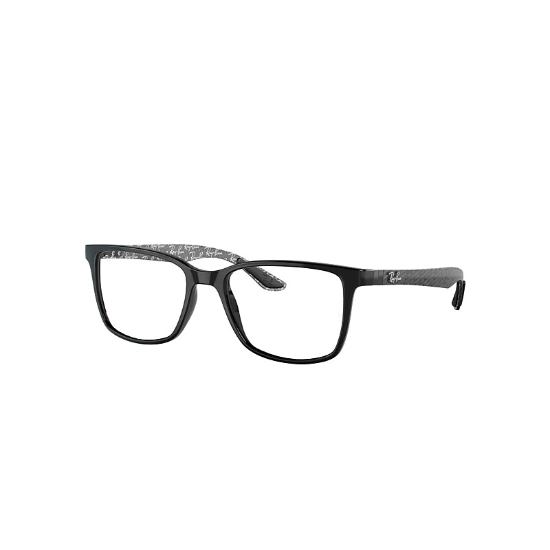Ray-Ban Rb8905 Eyeglasses Black Frame Clear Lenses Polarized 53-18