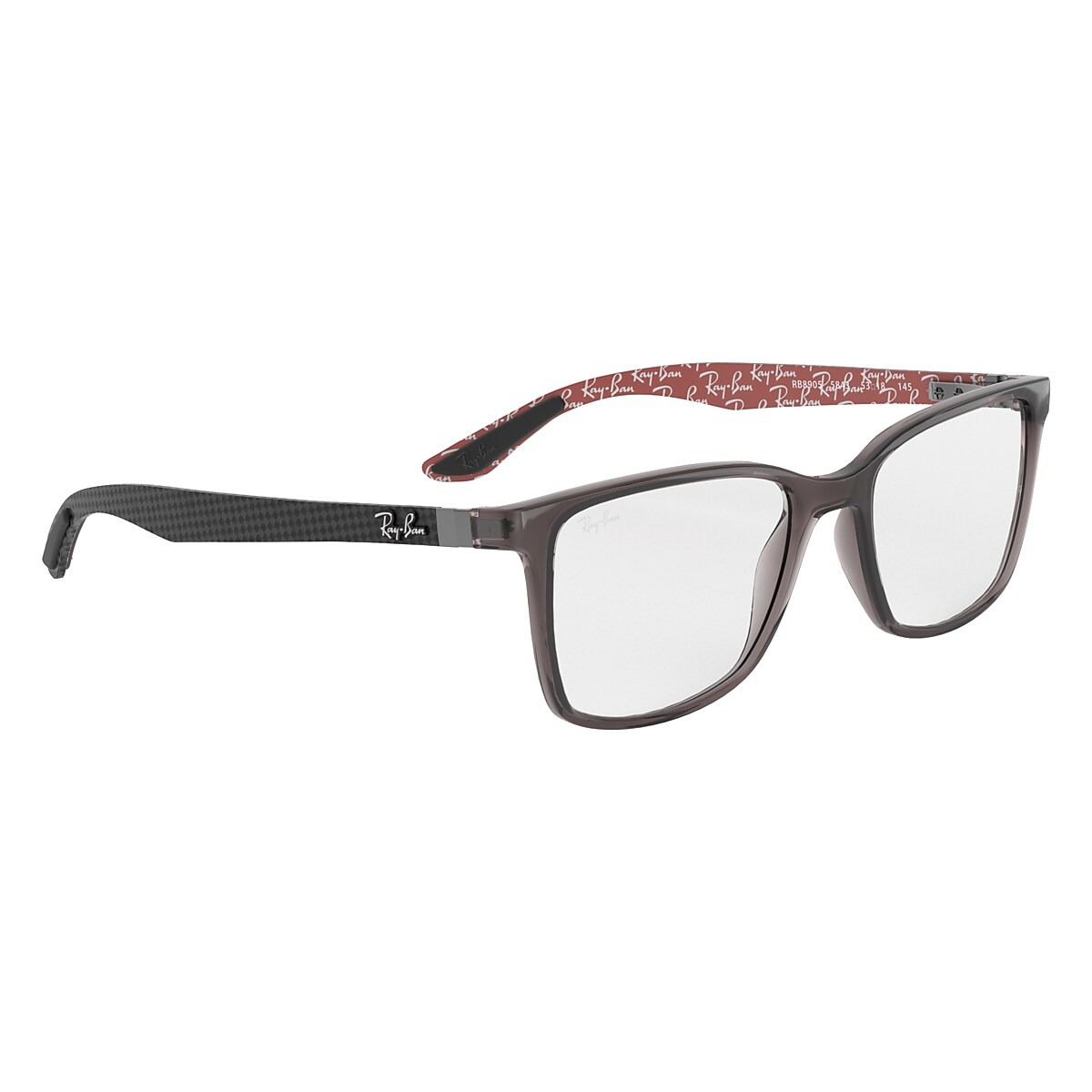 RB8905 OPTICS Eyeglasses with Transparent Grey Frame RB8905