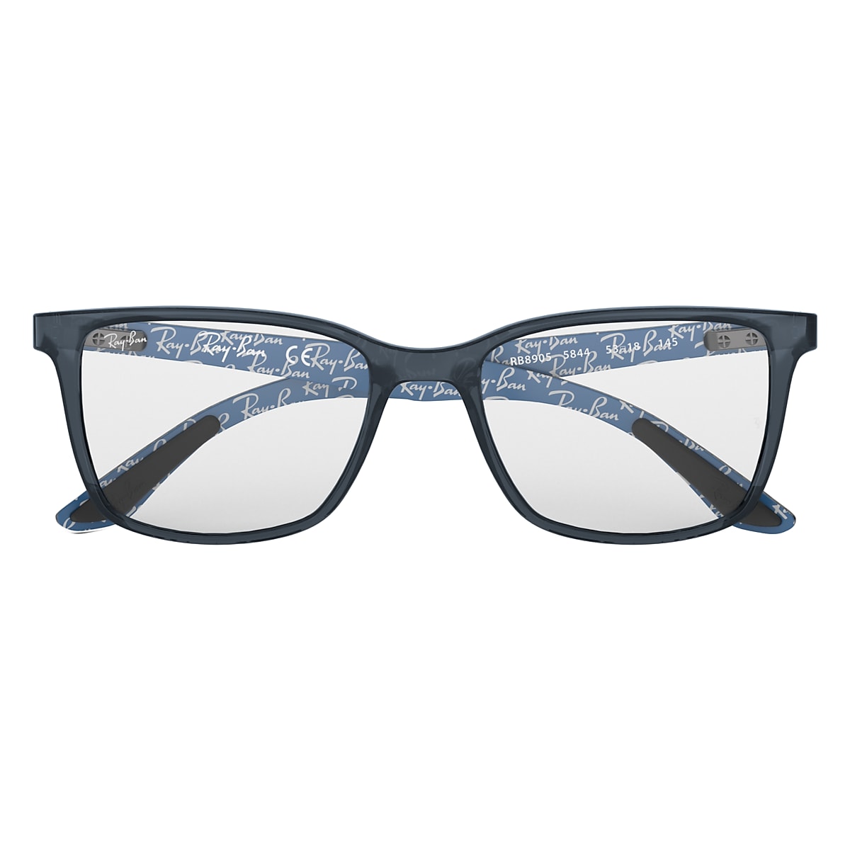 Reyページ Ray-Ban RX7056 5814 55 Transparent Grey