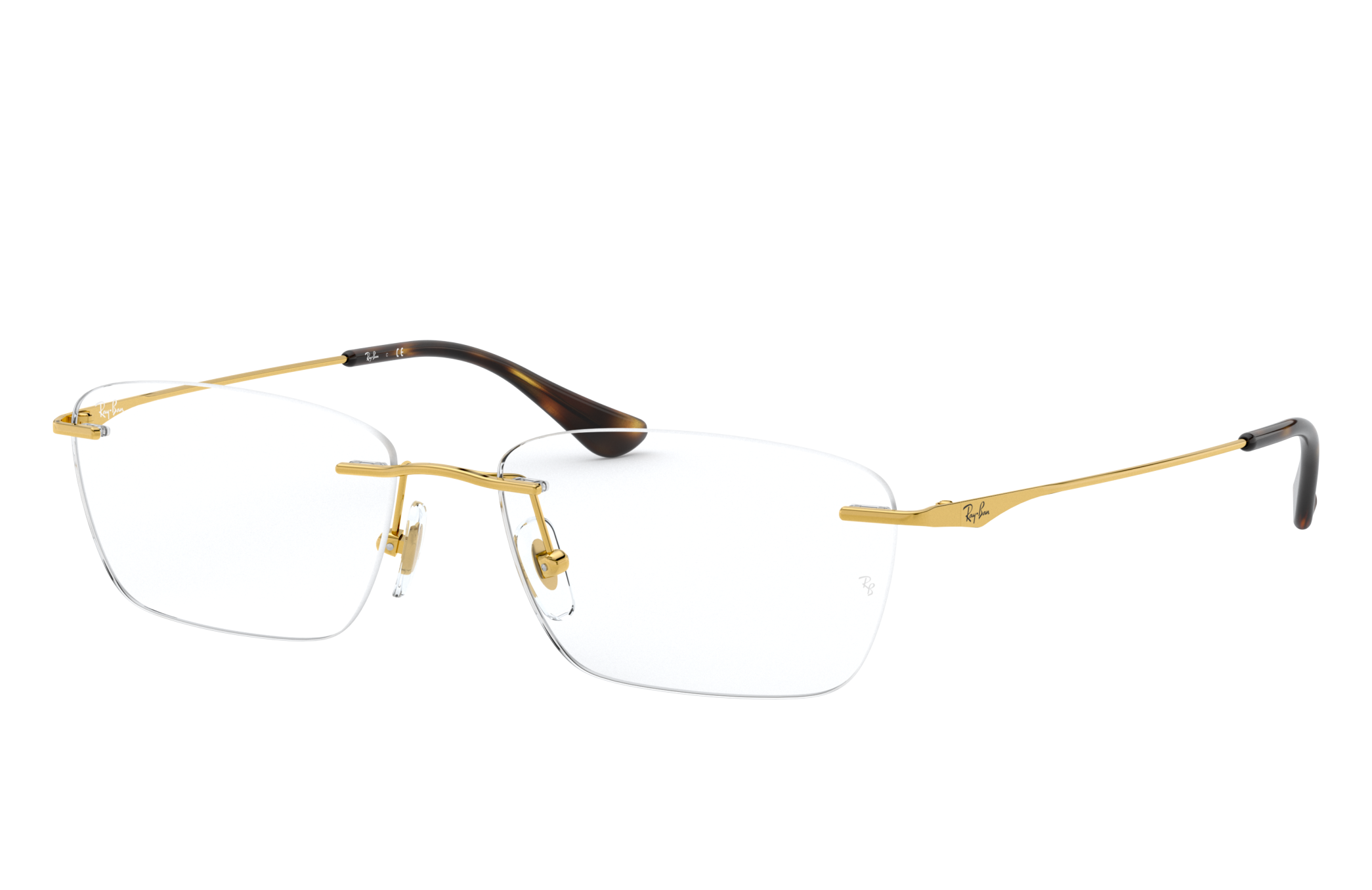 ray ban eyeglasses gold