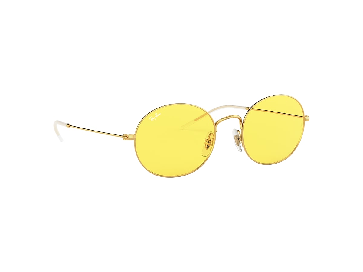 Voorbeeld munitie ijsje Ray-ban Beat Festival Edition Sunglasses in Gold and Yellow | Ray-Ban®