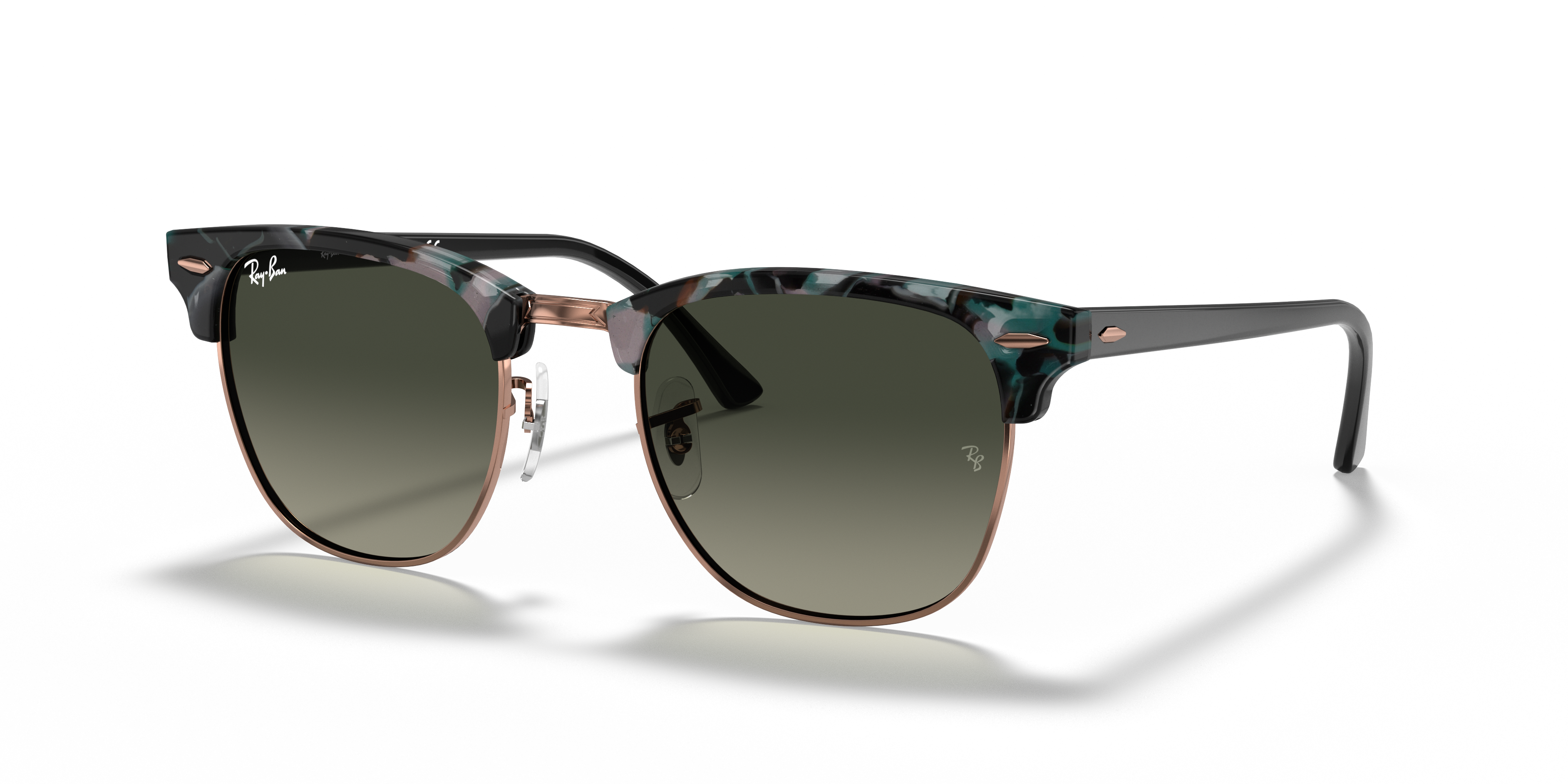 ray ban grey green lens