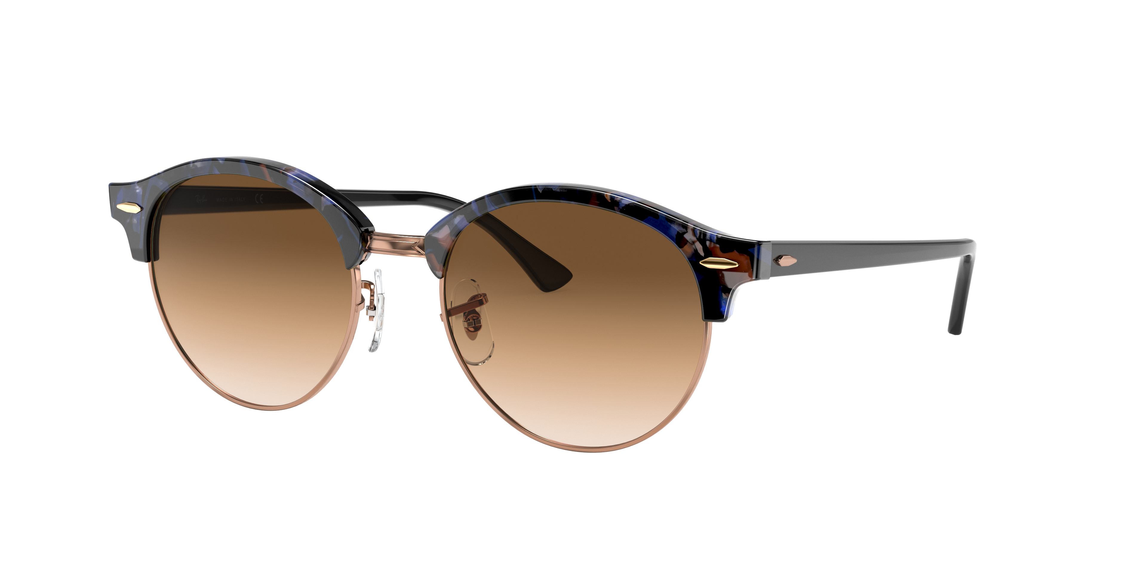 Ray-Ban Clubround Fleck RB4246 Spotted 