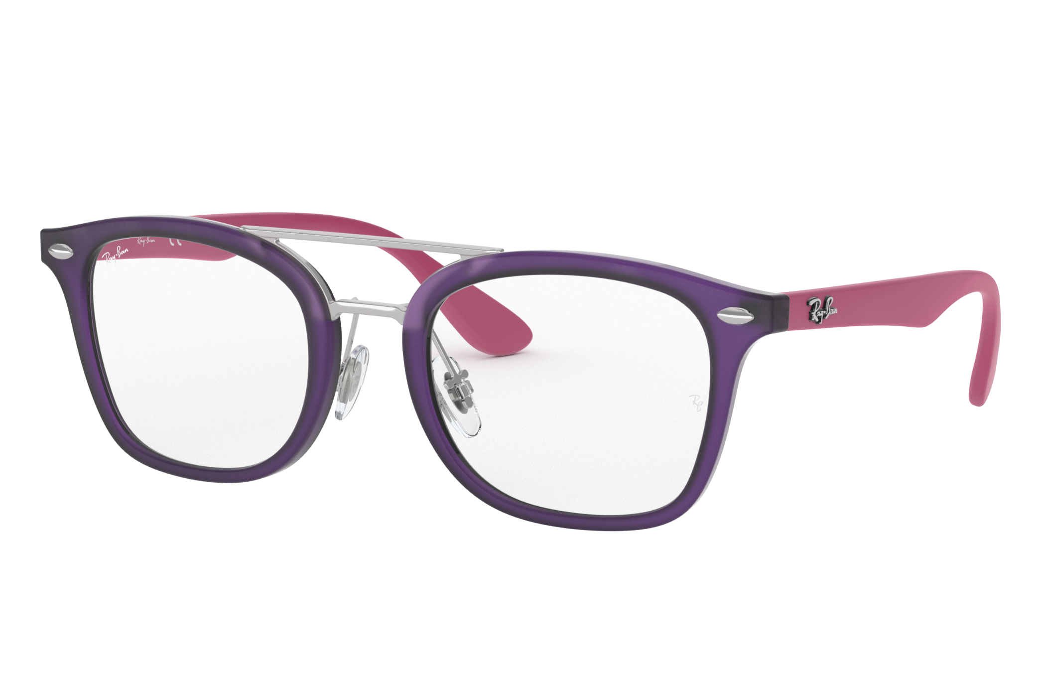 ray ban eyeglasses purple