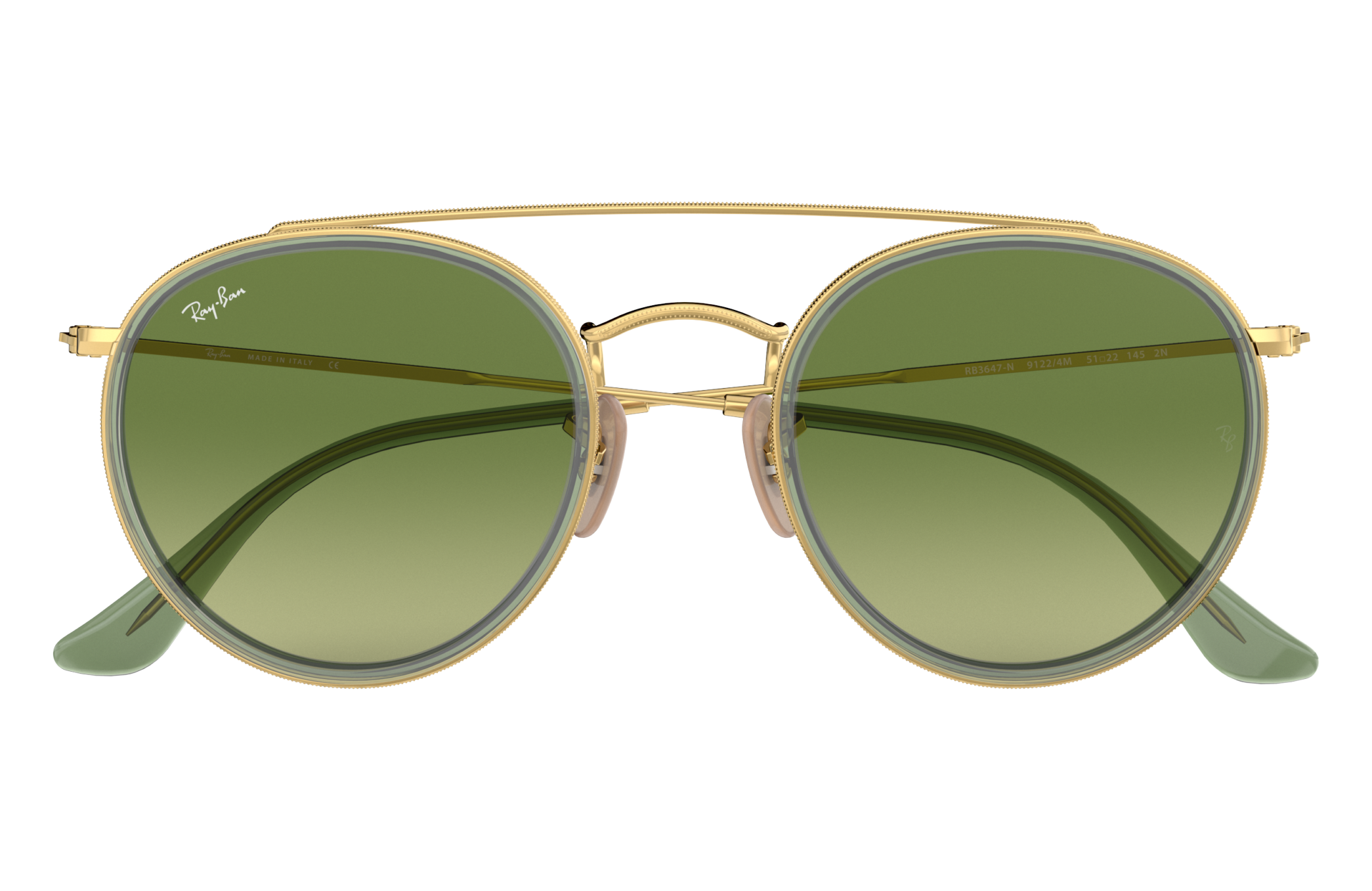 ray ban double round