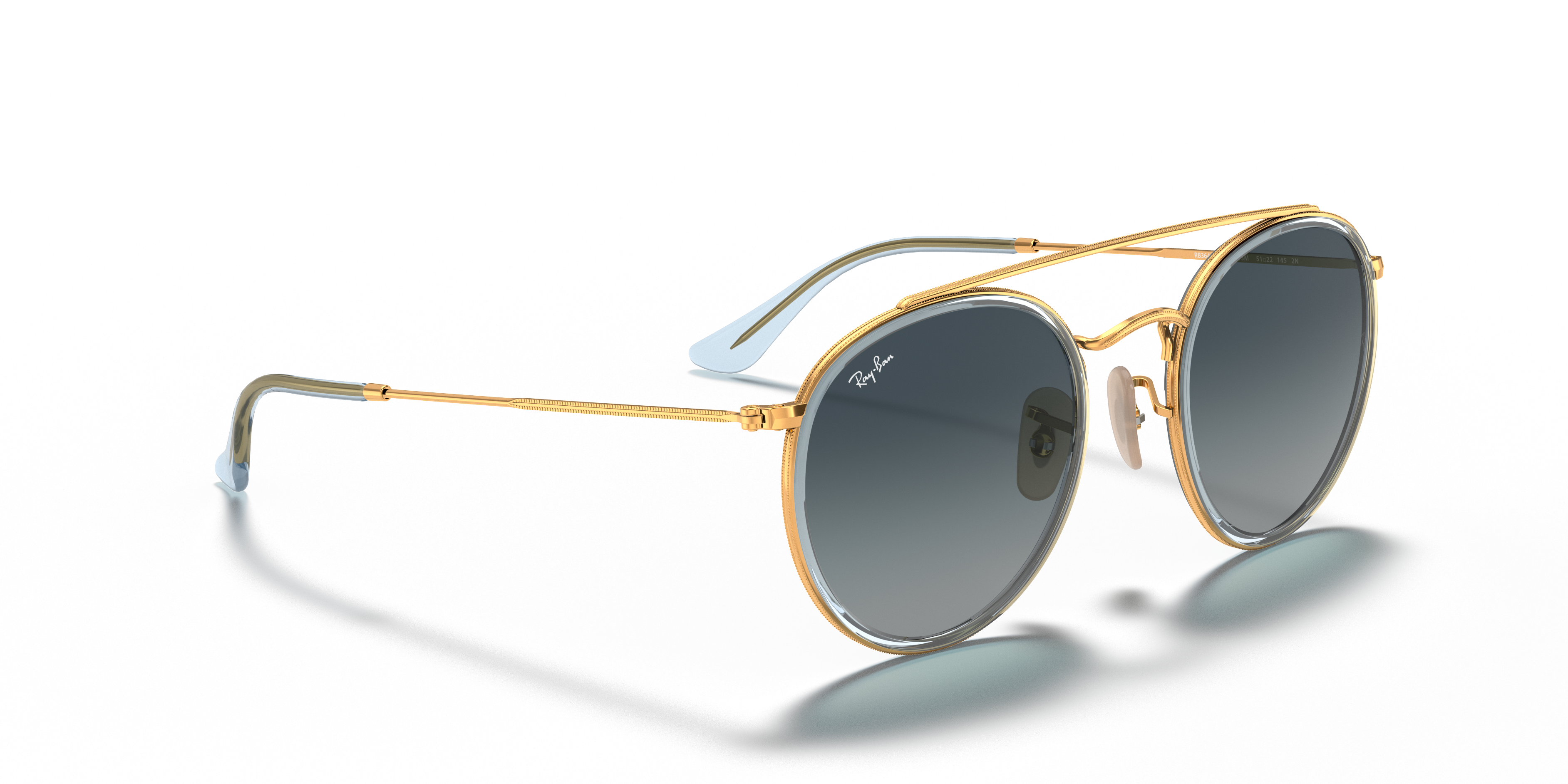 ray ban orb3647n gold