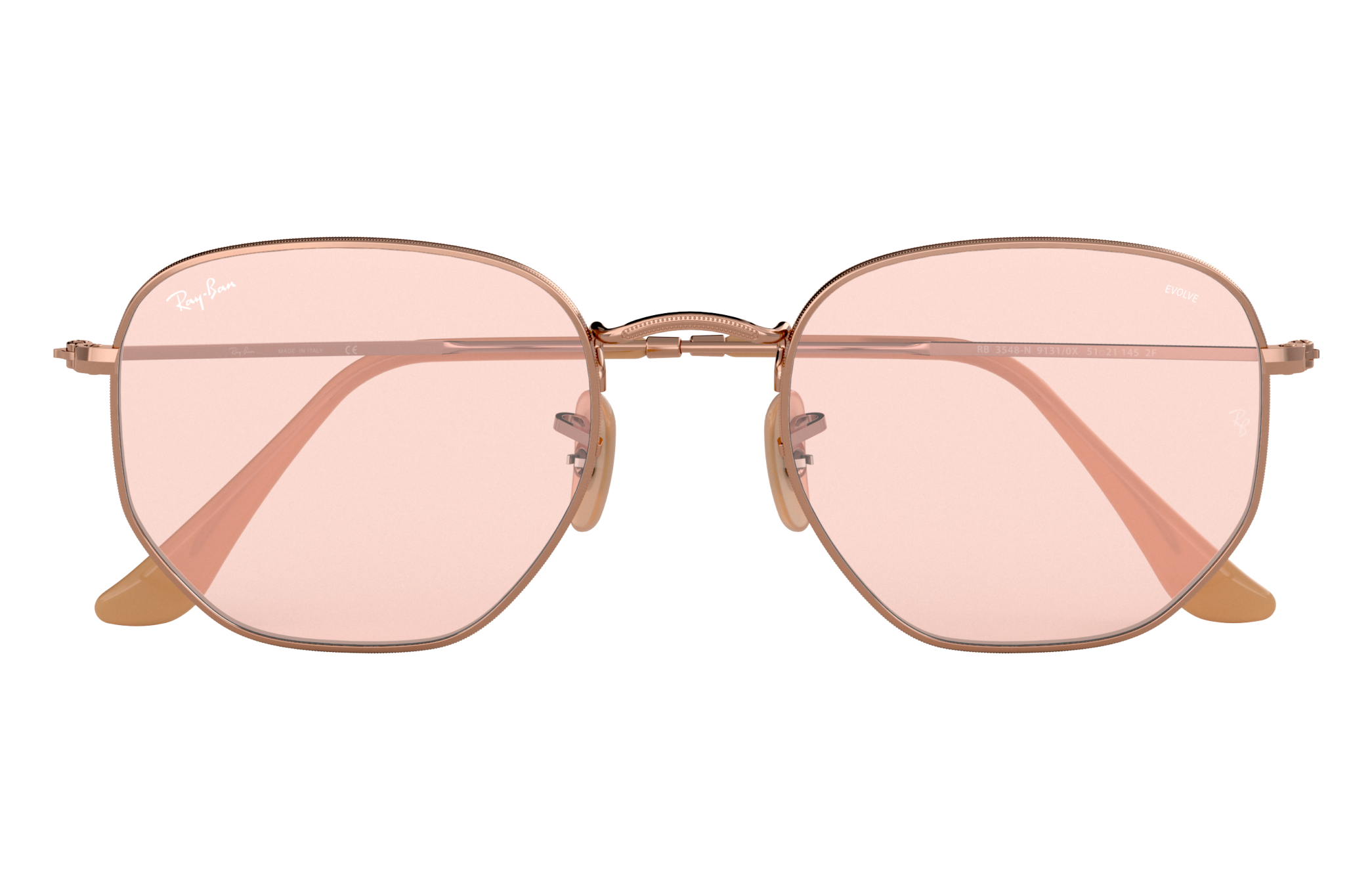 ray ban hexagonal photochromic