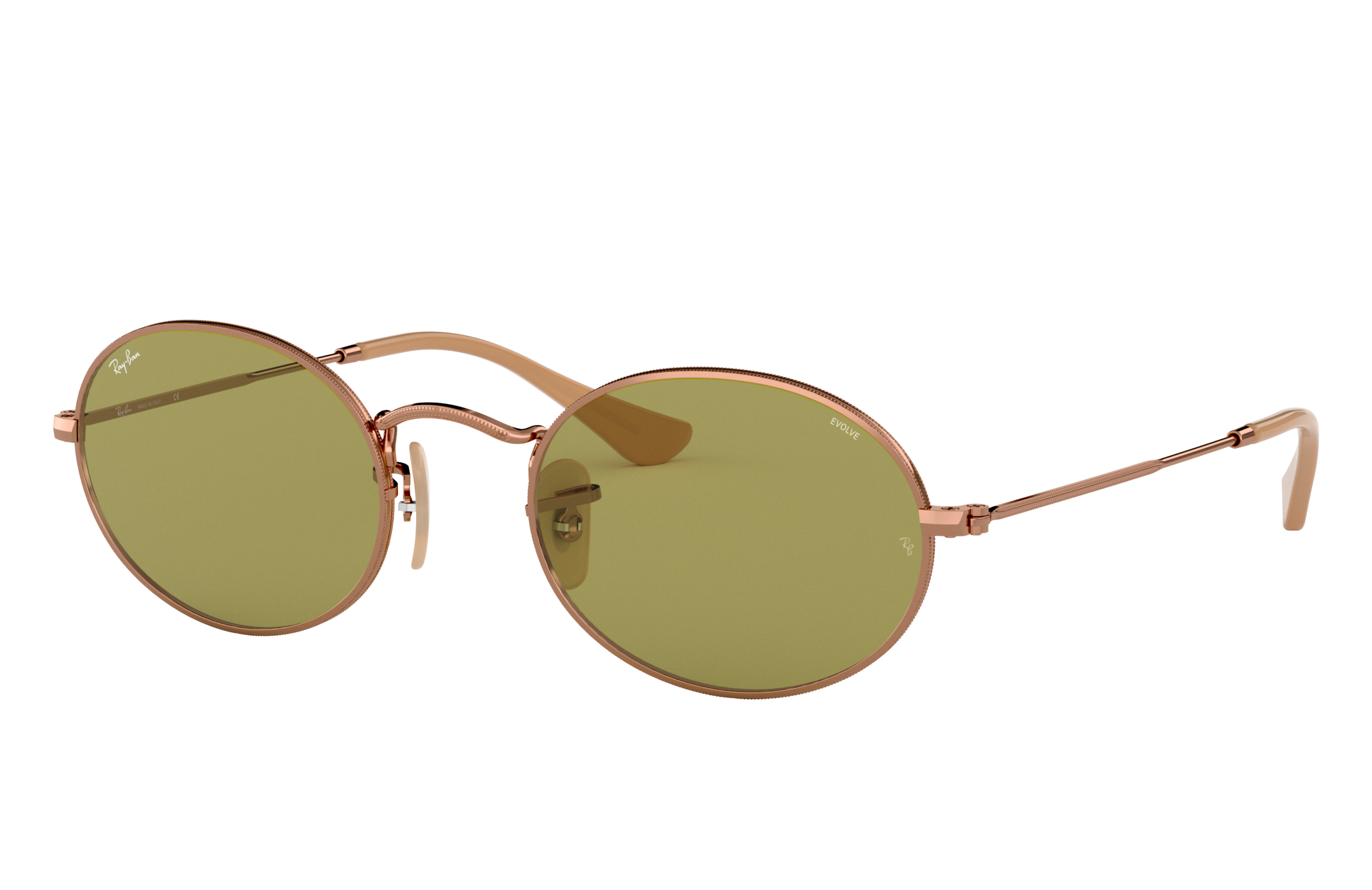ray ban oval evolve