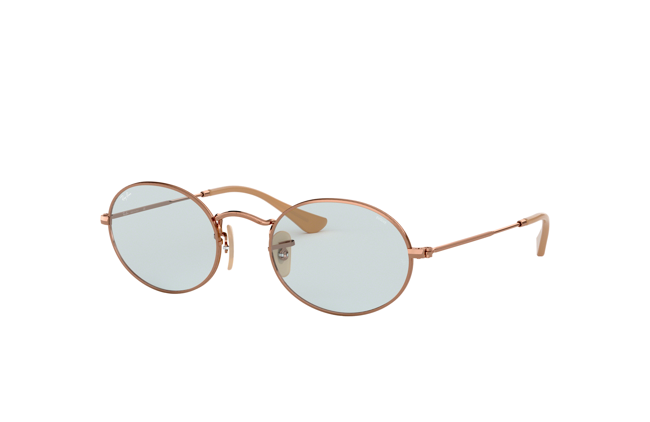 oval washed evolve ray ban