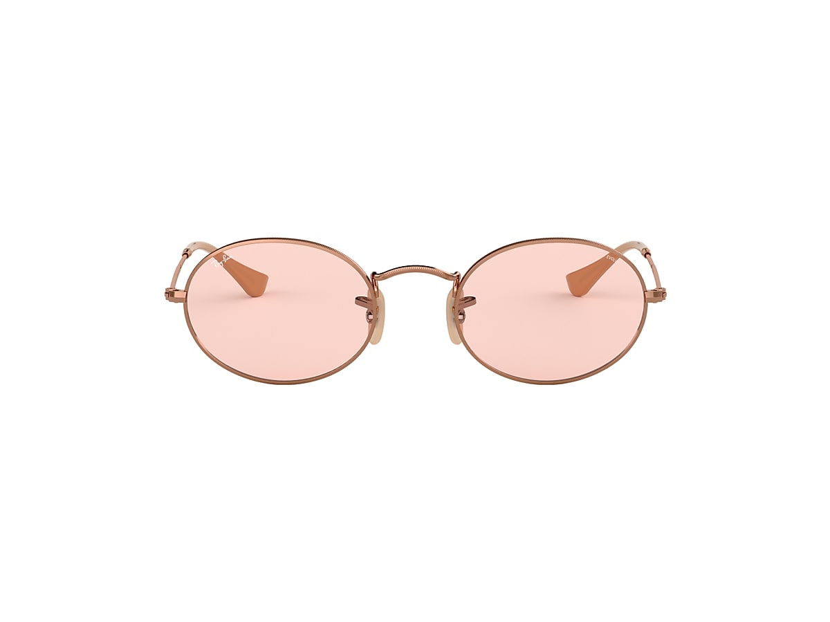 Ray ban store oval evolve pink