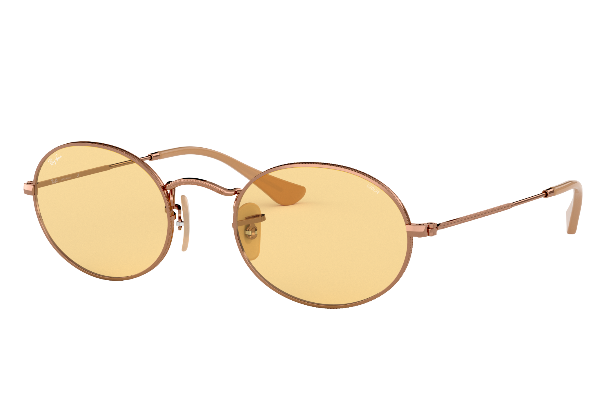 ray bans oval glasses